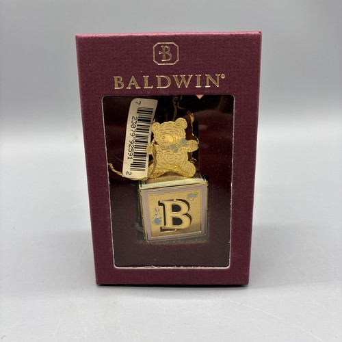Vtg baldwin baby - block, with